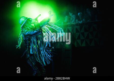 Copenaghen, Danimarca. 05 agosto 2015. Il cantante e musicista americano Rob Zombie ha tenuto un concerto dal vivo al VEGA di Copenaghen. (Photo credit: Gonzales Photo - Rod Clemen). Foto Stock