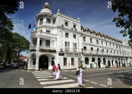 Sri Lanka, Kandy, architettura coloniale Foto Stock