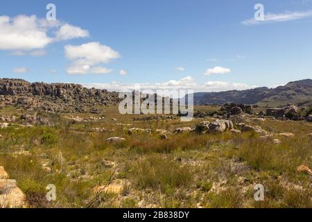 Paesaggio nel Cederberg vicino a Clanwilliam, Capo Occidentale, Sud Africa Foto Stock