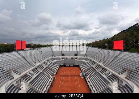 Centrale del Tennis Roma vista dall'alto Foto Stock