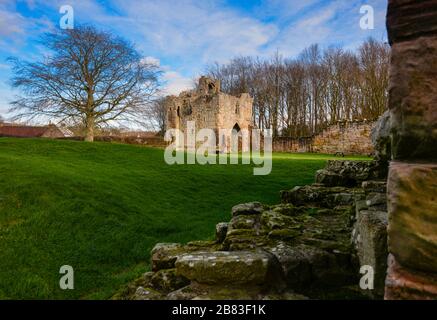 Castello di et, Northumberland, Inghilterra. Foto Stock