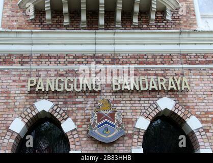 Panggung Bandaraya storico teatro sala a Kuala Lumpur Foto Stock