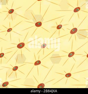 schema completo del virus Illustrazione Vettoriale