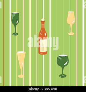 occhiali senza cuciture Illustrazione Vettoriale