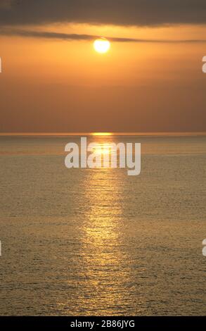 insieme del sole Foto Stock