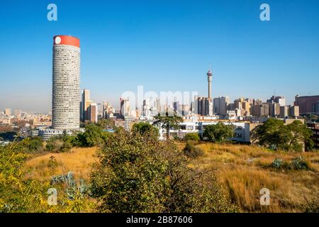 Architettura del centro di Johannesburg, Sud Africa Foto Stock