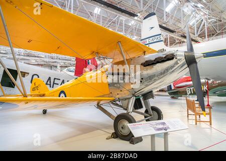 Hawker Hart Trainer, RAF Museum, Cosford Foto Stock