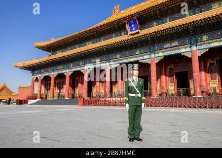 Città Proibita di Pechino, Cina Foto Stock