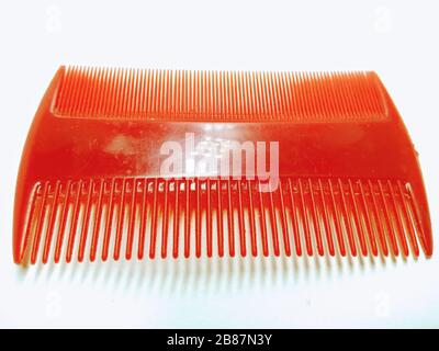 Un'immagine del pettine per capelli Foto Stock