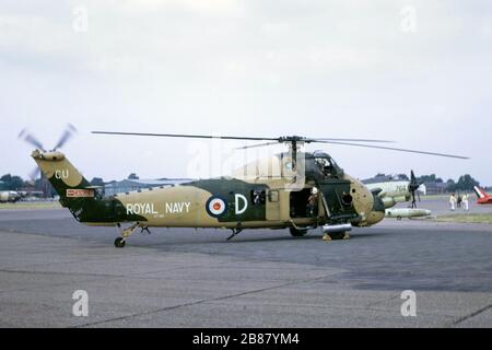 A WESTLAND WESSEX HU5 al Biggin Hill Air Fair 1970 Foto Stock