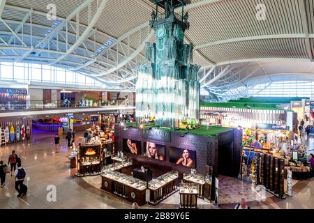 Aeroporto Internazionale di Ngurah Rai (Denpasar), Bali, Indonesia. Foto Stock