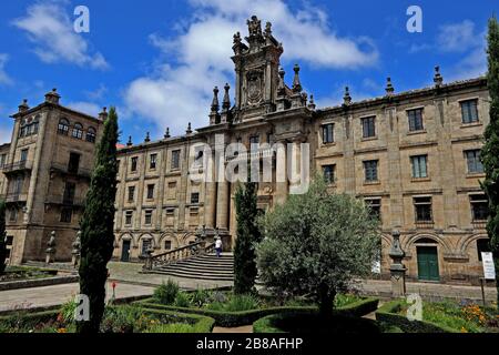 Monastero di San Martin Pinarin, Santiago di Compostela, Spagna Foto Stock