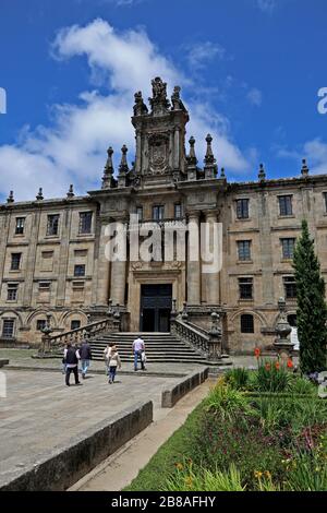 Monastero di San Martin Pinarin, Santiago di Compostela, Spagna Foto Stock