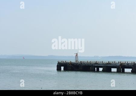 ponte di dona paula a goa, India Foto Stock