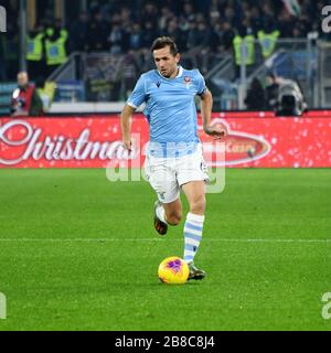 senad lulic (lazio) durante la stagione calcistica italiana Serie A stagione 2019/20, napoli, Italia, 01 Jan 2020, Soccer italian Serie A partita di calcio Foto Stock