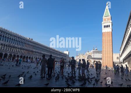 Piazza San Marco Piazza San Marco Venezia Foto Stock