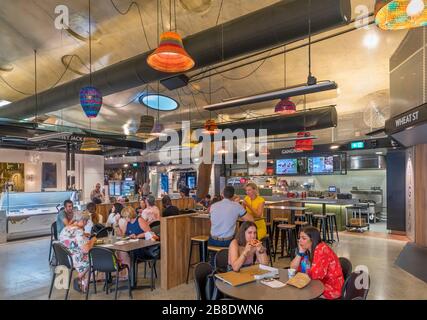 Food Court a Yagan Square, Central Business District, Perth, Australia Occidentale, Australia Foto Stock