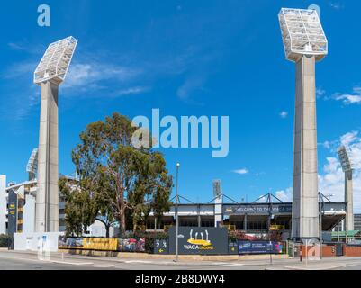 Il WACA Ground (Western Australia Cricket Association Ground), Perth, Australia Occidentale, Australia Foto Stock