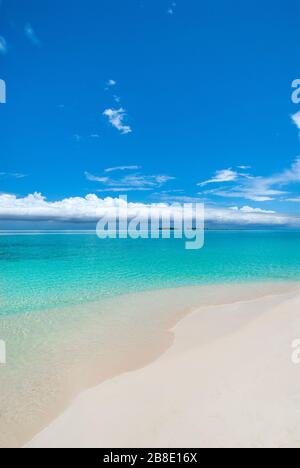 Spiaggia di Playa Pilar, Cayo Guillermo, Ciego de Ávila, Cuba Foto Stock