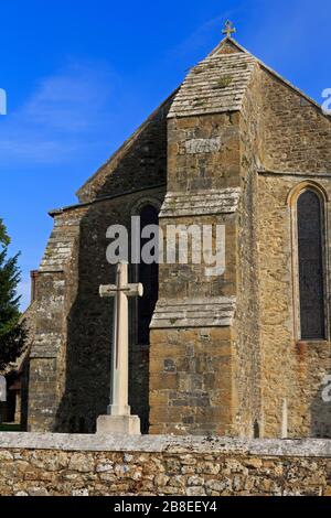 The Abbey Church, Beaulieu Village, New Forest, Hampshire, Inghilterra, Regno Unito Foto Stock