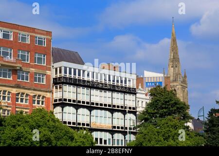 Centro citta', Bournemouth, Dorset, Inghilterra, Regno Unito Foto Stock