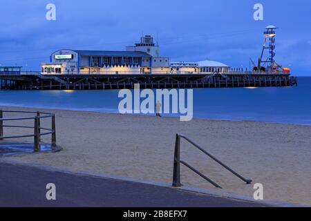 Bournemouth Pier, Dorset, Inghilterra, Regno Unito Foto Stock