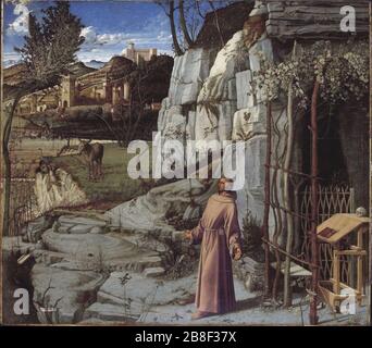 Giovanni Bellini San Francesco in EcstasyFXD. Foto Stock