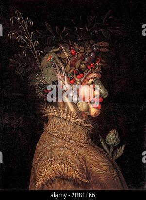 Giuseppe Arcimboldo, italiano; estate; 1572. Foto Stock