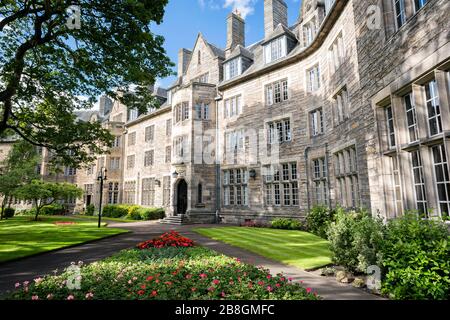 St Salvator's Hall, alloggio in residence per studenti presso l'Università di St Andrews, St Andrews, Scozia, Fife Coast, Regno Unito Foto Stock