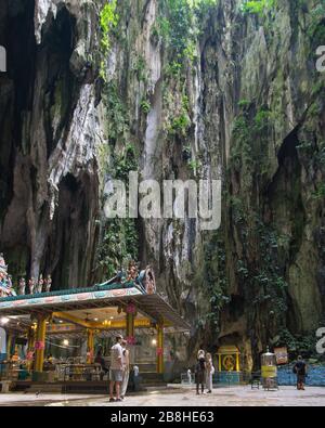 Grotte di Batu all'interno Foto Stock