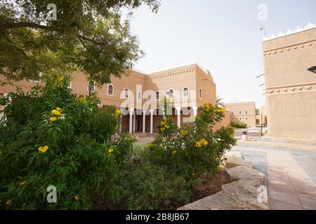 Riyadh - Riyadh / Arabia Saudita - Marzo 07 2020: Vista del Murabba Palace Qasr al Murabba è edificio storico Foto Stock