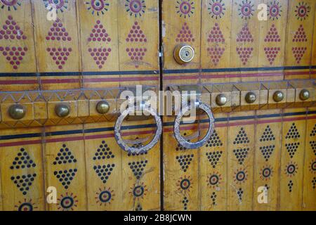 Riyadh - Riyadh / Arabia Saudita - Marzo 07 2020: Vista del Murabba Palace Qasr al Murabba è edificio storico Foto Stock