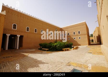 Riyadh - Riyadh / Arabia Saudita - Marzo 07 2020: Vista del Murabba Palace Qasr al Murabba è edificio storico Foto Stock