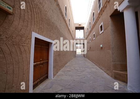 Riyadh - Riyadh / Arabia Saudita - Marzo 07 2020: Vista del Murabba Palace Qasr al Murabba è edificio storico Foto Stock