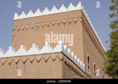 Riyadh - Riyadh / Arabia Saudita - Marzo 07 2020: Vista del Murabba Palace Qasr al Murabba è edificio storico Foto Stock