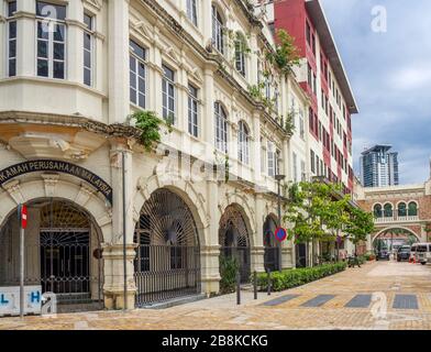 Retro del Bar Council Majlis Peguam Building Kuala Lumpur Malesia. Foto Stock