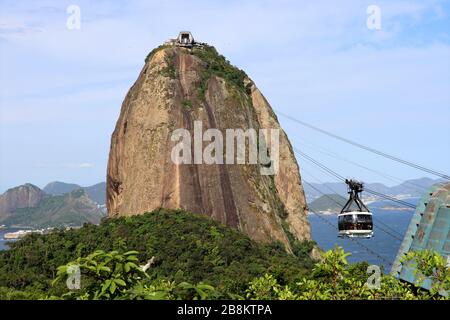 Pan di zucchero - Rio de Janeiro Brasile Foto Stock