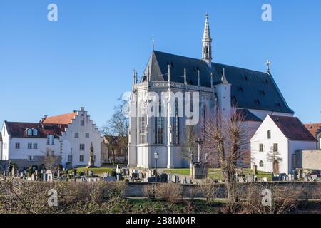 Ritterkapelle a Hassfurt, Germania Foto Stock