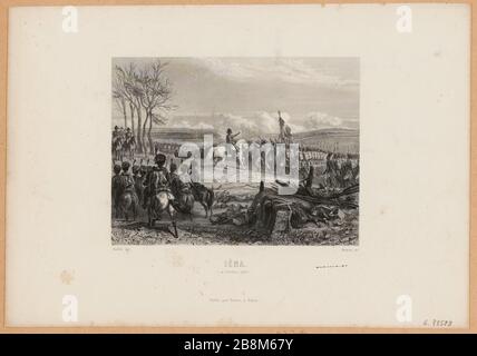 Jena / (14 ottobre 1806) (ti) Foto Stock