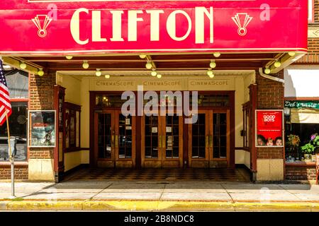 Huntingdon Cinemas Clifton 5, 717 Washington Street, Huntingdon, Pennsylvania Foto Stock