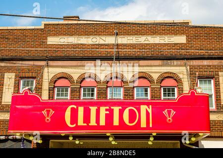 Huntingdon Cinemas Clifton 5, 717 Washington Street, Huntingdon, Pennsylvania Foto Stock