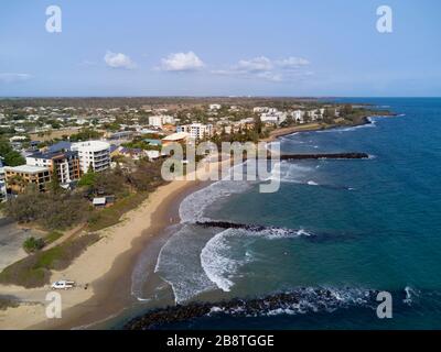 Aereo di Bargara una comunità costiera non lontano da Bundaberg Queensland Australia Foto Stock