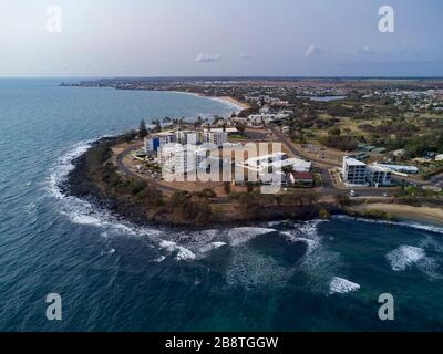 Aereo di Bargara una comunità costiera non lontano da Bundaberg Queensland Australia Foto Stock