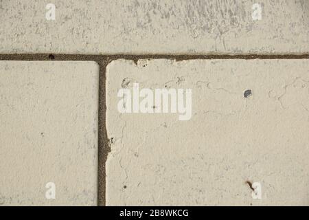 tessuto di cemento beton grigio invecchiato. Sfondo astratto. Vecchio muro Foto Stock