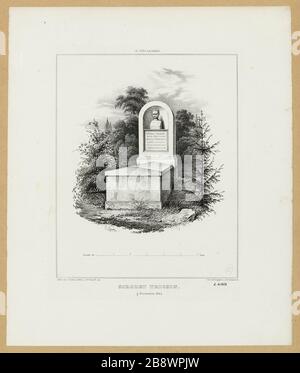 Il Trioson Père Lachaise / Girodet Foto Stock