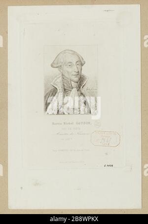 Martin Michel Gaudin / Duca di Gaete Foto Stock