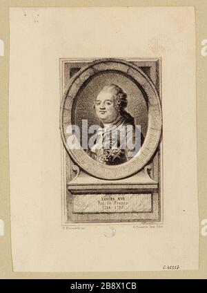 Luigi XVI / Re di Francia / 1754-1793 Foto Stock