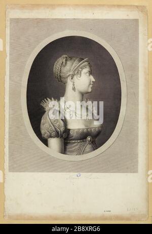 Marie Louise d'Austria (1791-1847), imperatrice dei francesi. Foto Stock