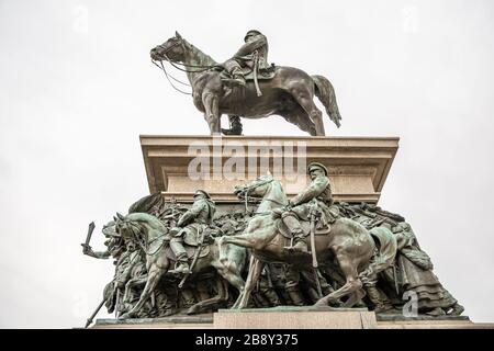 Sofie - 5 marzo 2020: Monumento allo zar Liberator Foto Stock