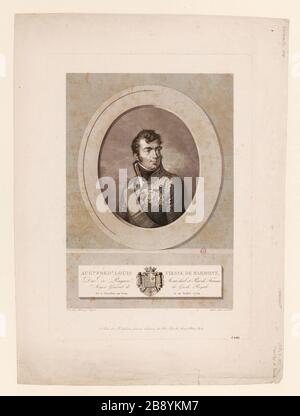 Augte FREDIC Louis fastremovibile Marmont / Duca di Ragusa e Maresciallo di Francia coppia [...] Foto Stock